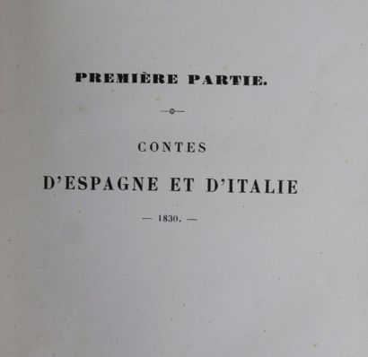 null MUSSET (Alfred de): Poésies Complètes. Comedies and Proverbs. Paris, Charpentier,...
