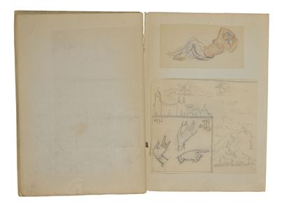 null Maria Alexandrovna Lagorio (wife Istselenova) (1893-1979). Sketchbook.
Album...