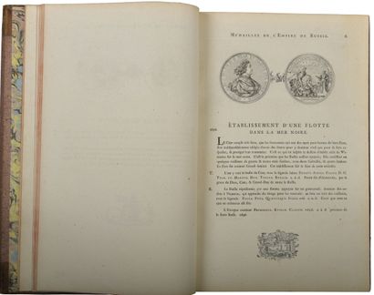 null P. Ricaud de Tiregale. Médailles sur les principaux événemens de l'Empire de...