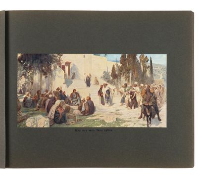The life of Christ. Album with color illustrations...