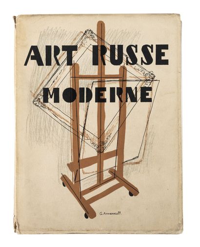 null Russian modern art. Paris, Laville, 1928.
Volume in-4°, paperback, lithographed...