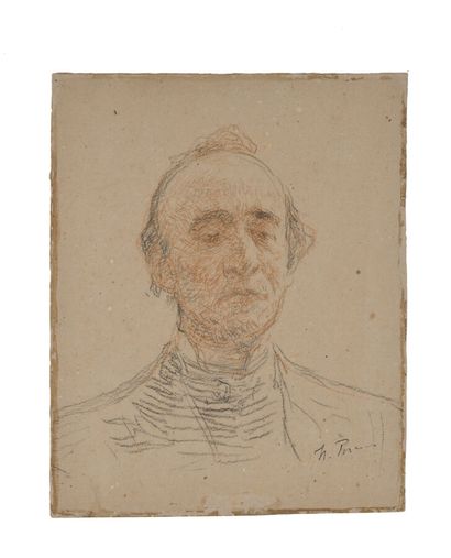 Ilya Efimovich Repin (1844-1930). Portrait...