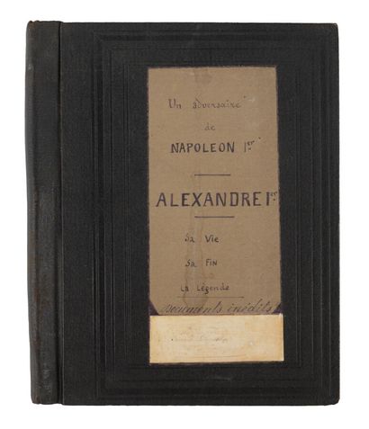 null [Tapuscript]. Pierre Dupilier. An opponent of Napoleon I - Alexander I. His...