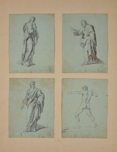 Alexeï Egorov (1776-1851). Quatre dessins...
