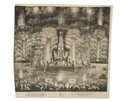 null Illumination and fireworks, which was presented on April 28, 1736, the great...