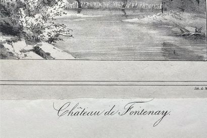 null (ILE DE FRANCE - 94 - FONTENAY) - MONNOYER, F. - [ Chateau de Fontenay ], ca....