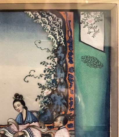 null (ART D'ASIE) - Anonyme - [ Peinture chinoise ], Ca. 1900. Peinture chinoise...