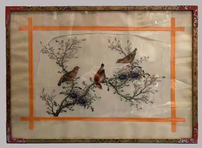 null (ART D'ASIE) - Anonyme - [ Peinture chinoise ], Ca. 1900. Peinture chinoise...