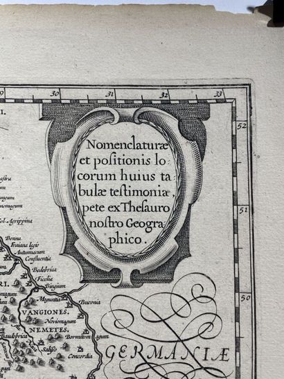 null (FRANCE) - JANSSON, Jan - [ Galliae Veteris typus ], Amsterdam, ca. 1613. Carte...