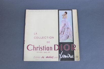 null Catalogue « La collection de Christian DIOR », Hiver 1949-50, Edité par Fem...