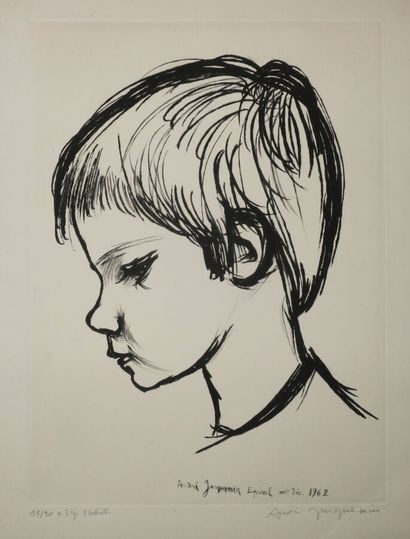 JACQUEMIN André (1904 - 1992) - [Portrait...