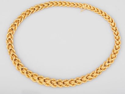 Necklace in 750°/°°(18K) yellow gold, with...