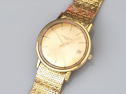 null ETERNAMATIC 3000 , montre bracelet d'homme en or jaune 750°/°°(18K) à boitier...