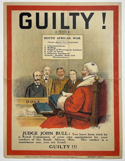 SOUTH AFRICA - [ Guilty! South African War...