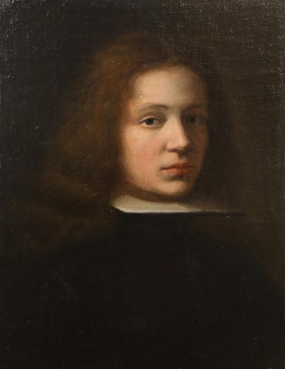MIRANDA Juan Carreno de (Attribué à) Avilès 1614 - Madrid 1685 Portrait d'un jeune...