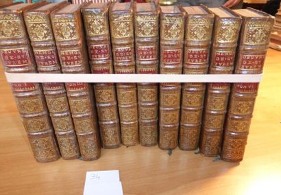 SAINT EVREMOND Mémoires de la vie du Comte D. S. l, 1740. Trois vol. Oeuvres, avec...