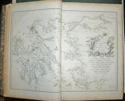 null "VOYAGE pittoresque de la GRECE", par CHOISEUL-GOUFFIER. 1782, 1809 et 1822....