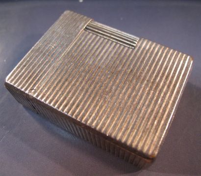 DUPONT, briquet plaqué argent