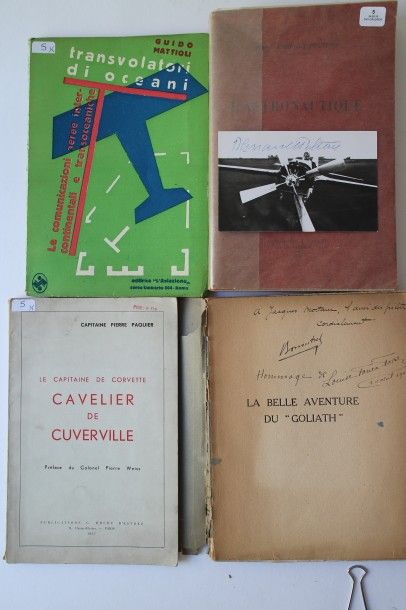 null LIVRES AVIATION

Lot de 4 ouvrages : le capitaine de corvette Cavelier de Corville...