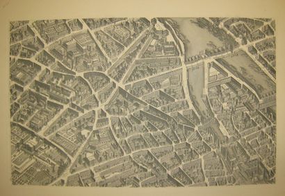 null PARIS (75) - "PLAN DE TURGOT, dessiné et gravé sous les ordres de Michel-Etienne...