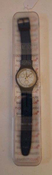 null Swatch chrono à quartz 