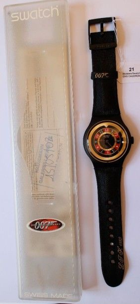 null Swatch à quartz X LARGE 007 40Th ANNIVERSARY

2002