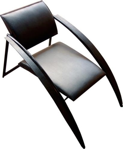 null Paire de fauteuils " Spix "

design : Jean-Louis Godivier 

édition : Tebong...