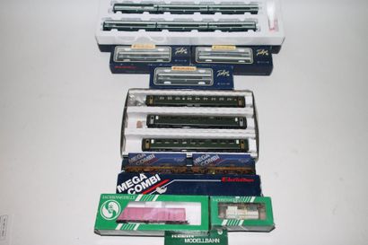 null ELECTROTREN - SASCHEN MODELL : TALGO – voiture BLS – boite Mega Combi.