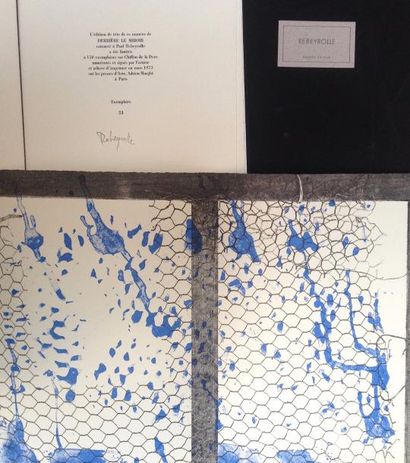 Paul REBEYROLLE «Derrière le Miroir» édition luxe sur velin, signée et numérotée...