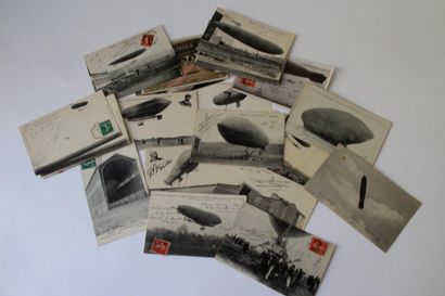 null DIRIGEABLES

29 cartes postales anciennes avec vues de dirigeables : Clement-Bayard,...