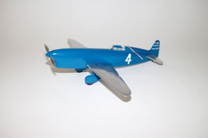null CAUDRON C-366 ATALANTE N°4 Maquette en métal peint de l’avion de record à moteur...