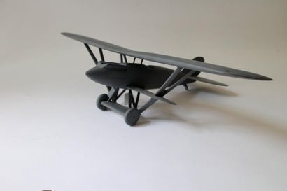 null NIEUPORT DELAGE NiD-62 grande maquette bois peint du chasseur français de l’entre-deux...