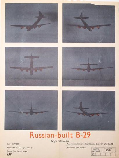 null B-29 ou TU-4

Affiche d’identification du ministère de l’air britannique de...