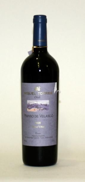 null 1 bouteilles CHILE - Cabernet Sauvignon "MANSO DE VELASCO" - MIGUEL TORRES ...