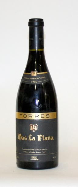 null 1 bouteilles Espagne - PENEDES " MAS de LA PLANA" - MIGUEL TORRES 1996
