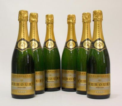 null 6 bouteilles CHAMPAGNE DEHOURS 
