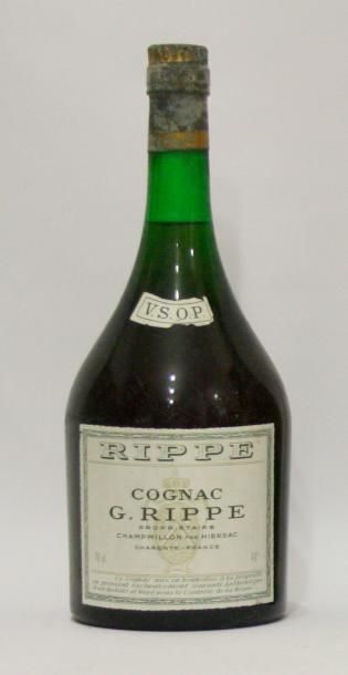 null 1 Magnum COGNAC VSOP - G. RIPPE étiquette flacon70 ml 
