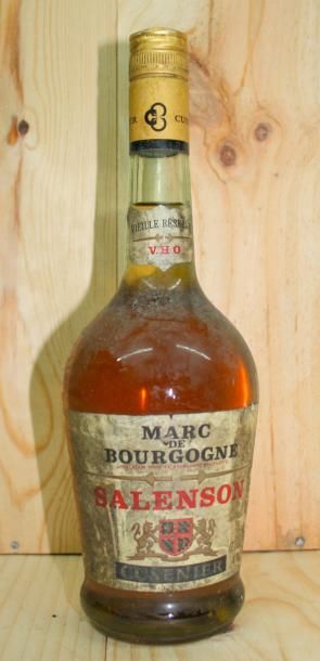 null 1 bouteille MARC DE BOURGOGNE SALENSON "Vieilles réserves" -CUSINIER V.H.O....