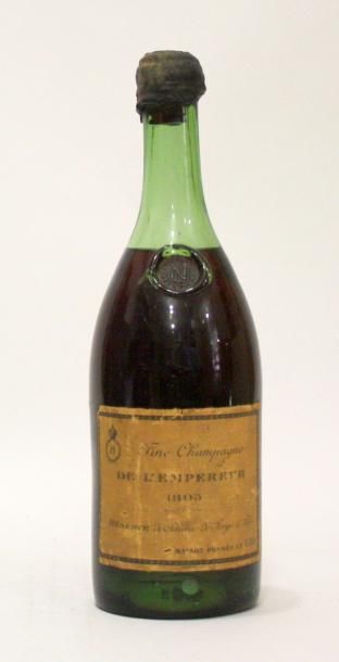 null 1 bouteille FINE CHAMPAGNE DE L'EMPEREUR - 
Réserve de Sazerac de Forge 1805
Etiquette...