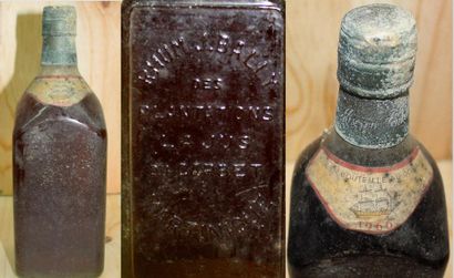 null 1 bouteille RHUM BALLY "Plantation LAJUS de Carbet" 1966
Etiquette manquante,...