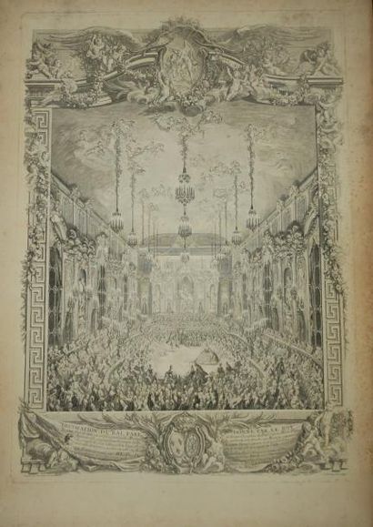 null YVELINES (78) - COCHIN Père Charles Nicolas (Paris 1688 - 1754) - "Décoration...