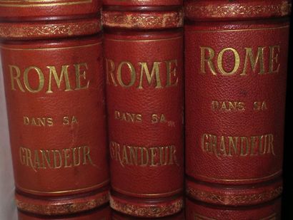 null ROME DANS SA GRANDEUR: Vues, Monuments anciens et modernes, Description, histoire,...