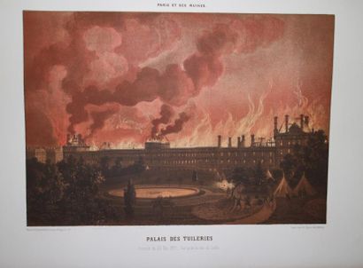 [FOURNEL] PARIS ET LE RUINES, Mai 1871 précédé d’un coup d’œil sur Paris de 1860...