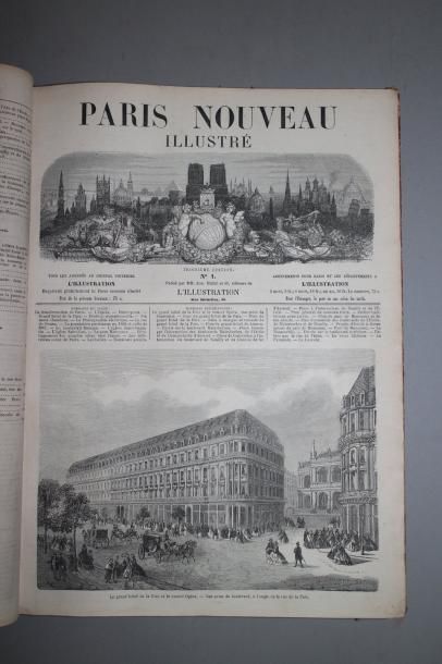 null PARIS NOUVEAU ILLUSTRE. Paris, L'Illustration, troisième édition (1873/1875)....