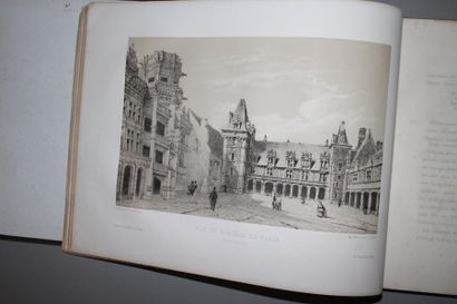 [BAILLARGE Alphonse] ALBUM DU CHÂTEAU DE BLOIS restauré et les châteaux de Chambord,...