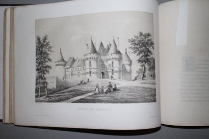 [BAILLARGE Alphonse] ALBUM DU CHÂTEAU DE BLOIS restauré et les châteaux de Chambord,...