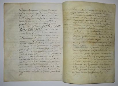 null NANTES (44) - LIBRAIRES & IMPRIMEURS (1718) - EXTRAIT des registres du CONSEIL...