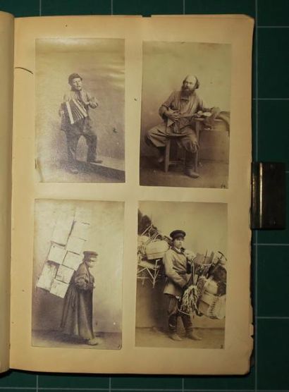 null RUSSIE - ALBUM de PHOTOS ANCIENNES vers 1860-1870 par VILYAM KARRIK (William...