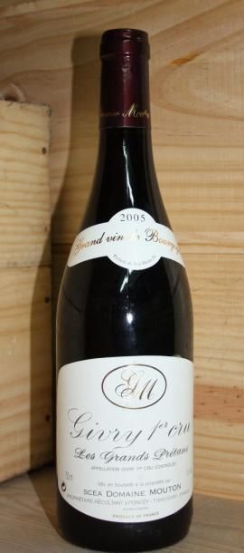 null 12 bouteilles GIVRY 1er cru "Les Grands Prétans" - Domaine MOUTON 2005
Carton...