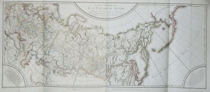 null RUSSIE - CARTE DE L'EMPIRE RUSSE - POIRSON (Jean-Baptiste). "Carte générale...